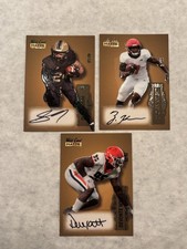 2022 Wild Card Matte Football - Rookie Autograph Lot - Lot Of 3 - /25, /50, /100