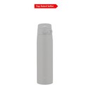 Elegant Stainless Steel Mug – 720 ml Large Capacity, One-Touch Design in Soft...