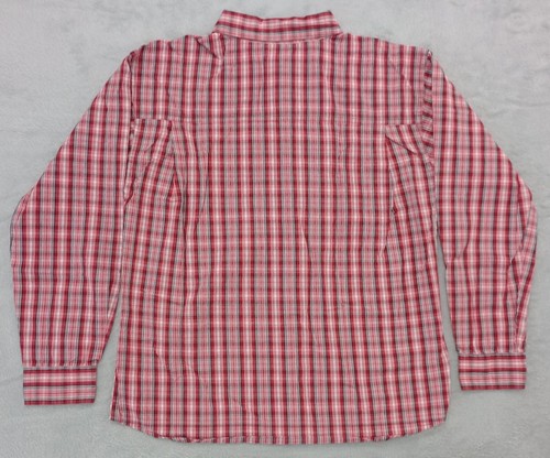 Camisa Levis Juvenil Niño Talla Mediana 12/14 Rojo Blanco Cuadros - Imagen 2 de 7