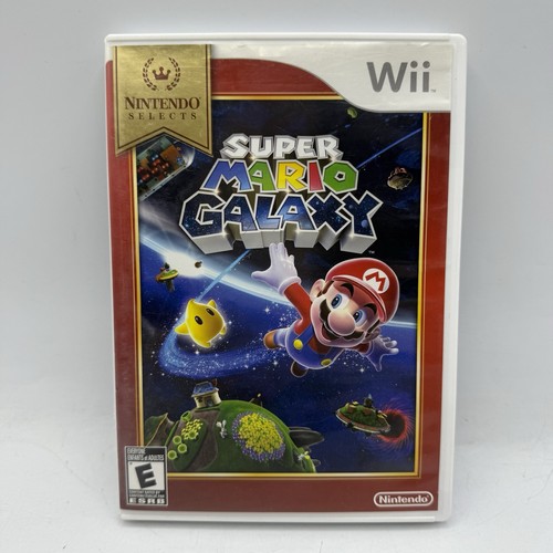 Super Mario Galaxy (Nintendo Selects Wii 2007) Completo Reacondicionado Muy Bueno - Imagen 6 de 7
