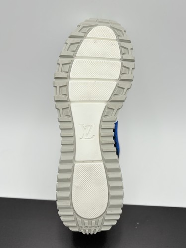 Gr. 6,5 LV (7,5-8 US) - Louis Vuitton Run Away Low ' White Blue' | SUPER GEPFLEGT - Bild 7 von 15