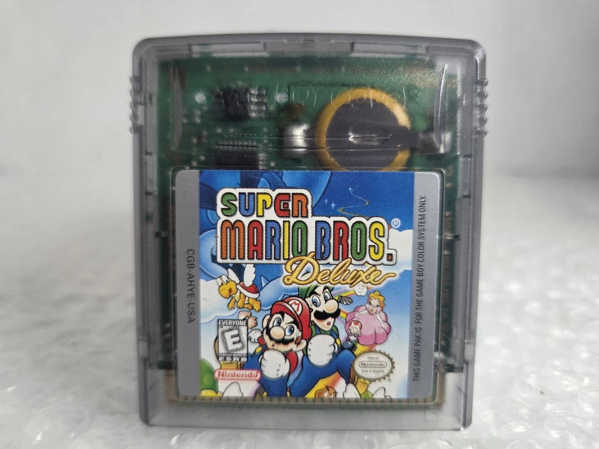 Nintendo Game Boy Color Super Mario Bros. Deluxe Video Games for