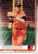 2021 Topps #70YT-69 Brooks Robinson 70 Years of Topps Baseball (Series 1)