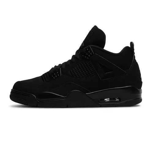 Gift Air Jordan Retro 4 Mid Military Black White Size UK 3-10 xmas Hot - Picture 17 of 36