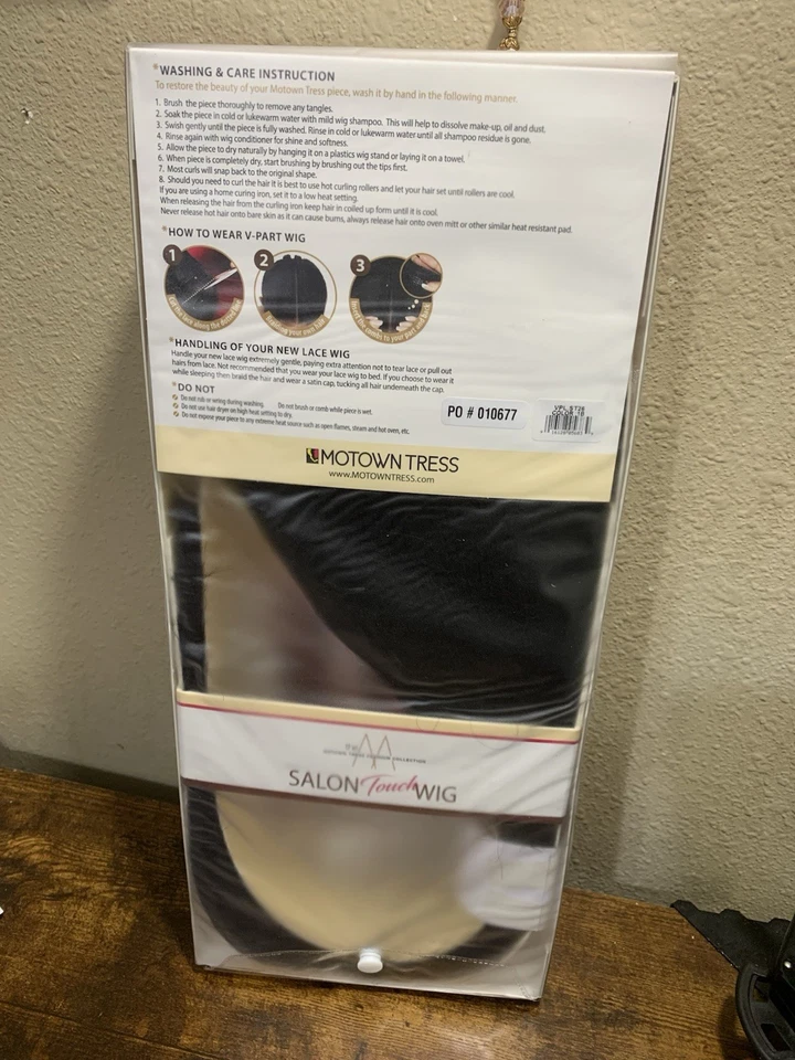 Peluca Motown Tress Colección Premium Encaje Parte en V (sin dejar fuera) 26 pulgadas Foto 2 de 4