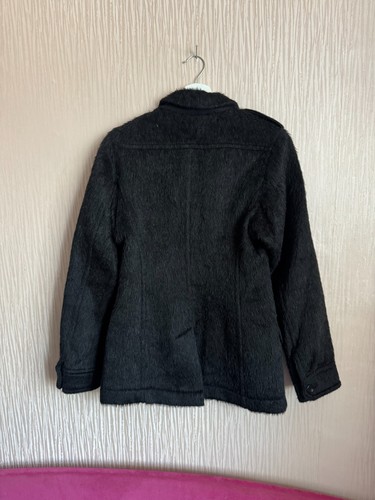 Max Mara Damen Wolle Alpaka Mischung Kurzmantel Gr. 10 sehr schmale Passform siehe Maß - Bild 2 von 6