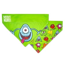 Max & Molly Bandana for Cats & Dogs (Little Monster) - Small