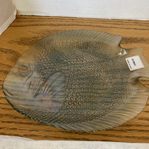 Exquisite Vintage Fish-Shaped Green Plates See If 4 Made in Italy - Picture 5 of 6