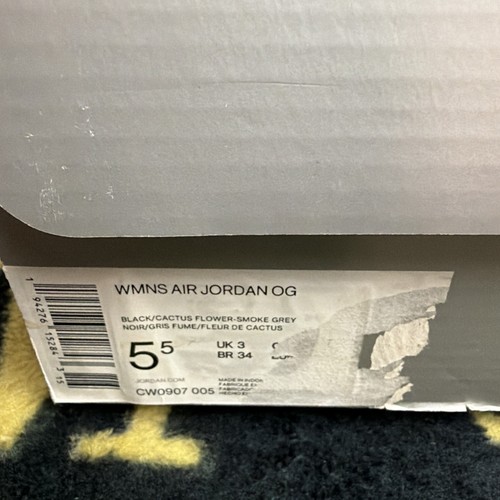 Nike Mujer Air Jordan OG Flor de Cactus Talla 5.5w/Hombre Talla 4 CW0907-005 - Imagen 7 de 7