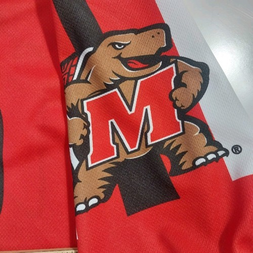 Adrenaline Promotions Cycling  Shirt Maryland Terapins Print - Afbeelding 4 van 7