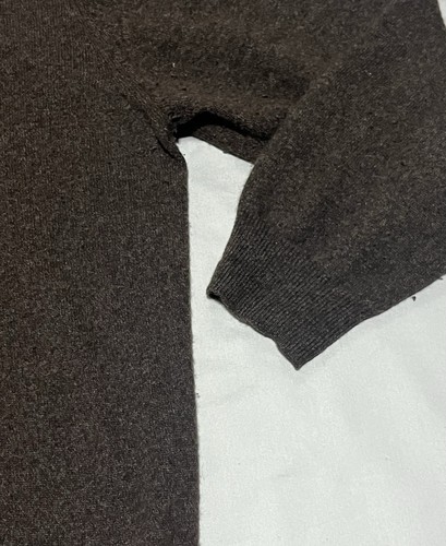 Jos A Bank Sweater Mens Extra Large Brown Jumper V Neck Pullover Preppy Adult XL - Bild 4 von 11