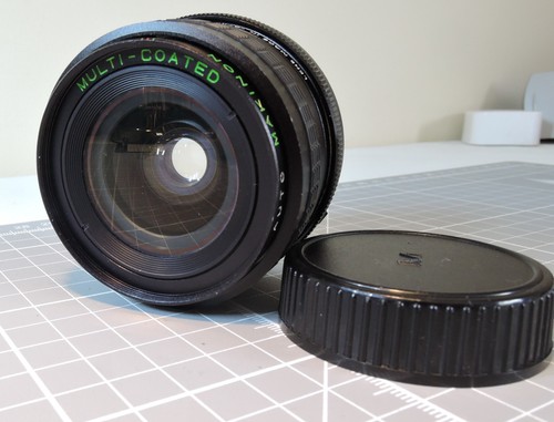 Makinon 28mm f2.8 Auto MC wide angle prime lens – Minolta MD / Centon mount - Picture 2 of 5
