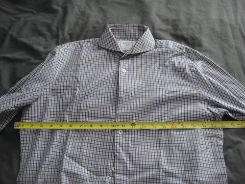 Camisa con botones TM Lewin para hombre talla 15,5x34,5 calce ajustado - Imagen 4 de 6