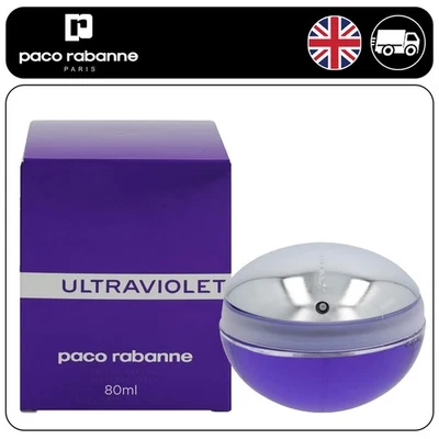 Paco Rabanne Ultraviolet Eau de Parfum Spray for Women 80ml Perfume