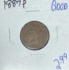 1887 INDIAN HEAD CENT - GOOD ~NICE COIN~