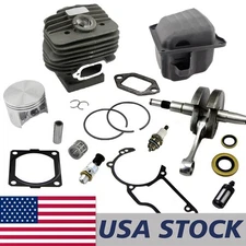 US Holzfforma Cylinder Piston Ring Kit Muffler Combo For Stihl MS660 Chainsaw