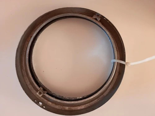 Fiat 1100 2 Coprifari Right & Left Metal Period Vintage - Picture 2 of 2