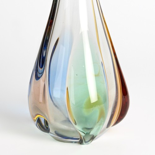 Tschechische Glas Vase Frantisek Zemek Niagara Serie/RHAPSODY Mstinov 1960-70 - Picture 3 of 7