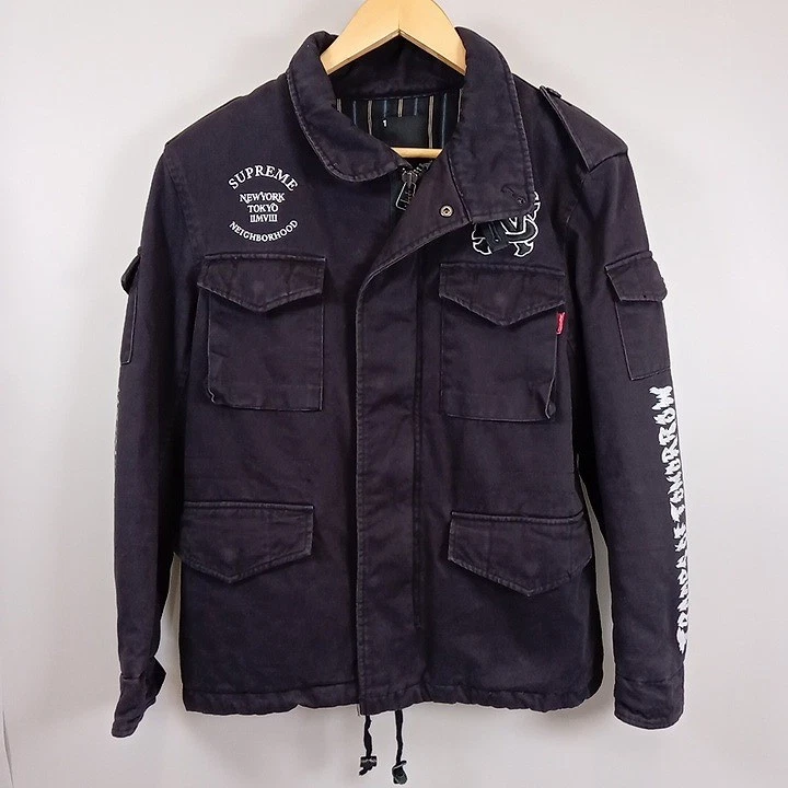 Veste de campagne Supreme Neighborhood M 65 noire 1 vol