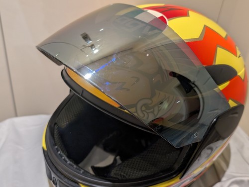 ULTRA RARE Valentino Rossi 2001 500CC World Championship Hand Signed AGV HELMET - Picture 17 of 23