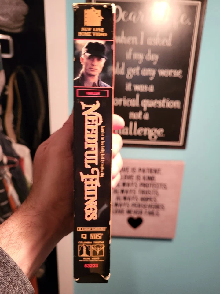 Needful Things VHS (1994) New Line Home Video  - Image 4 of 4