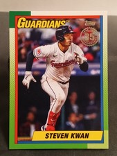 2025 Topps Series 2 ⭐Retro 1990 Topps⭐Steven Kwan #90B2-9 Cleveland Guardians 
