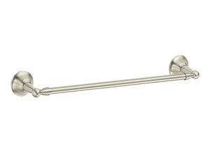 Moen DN6824BN Inspirations 24-Inch Towel Bar, Brushed Nickel