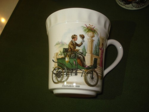 Crown Stafford Shire Becher Teetasse Fine Bone China England, 11 Teile, alle Autos - Bild 8 von 15