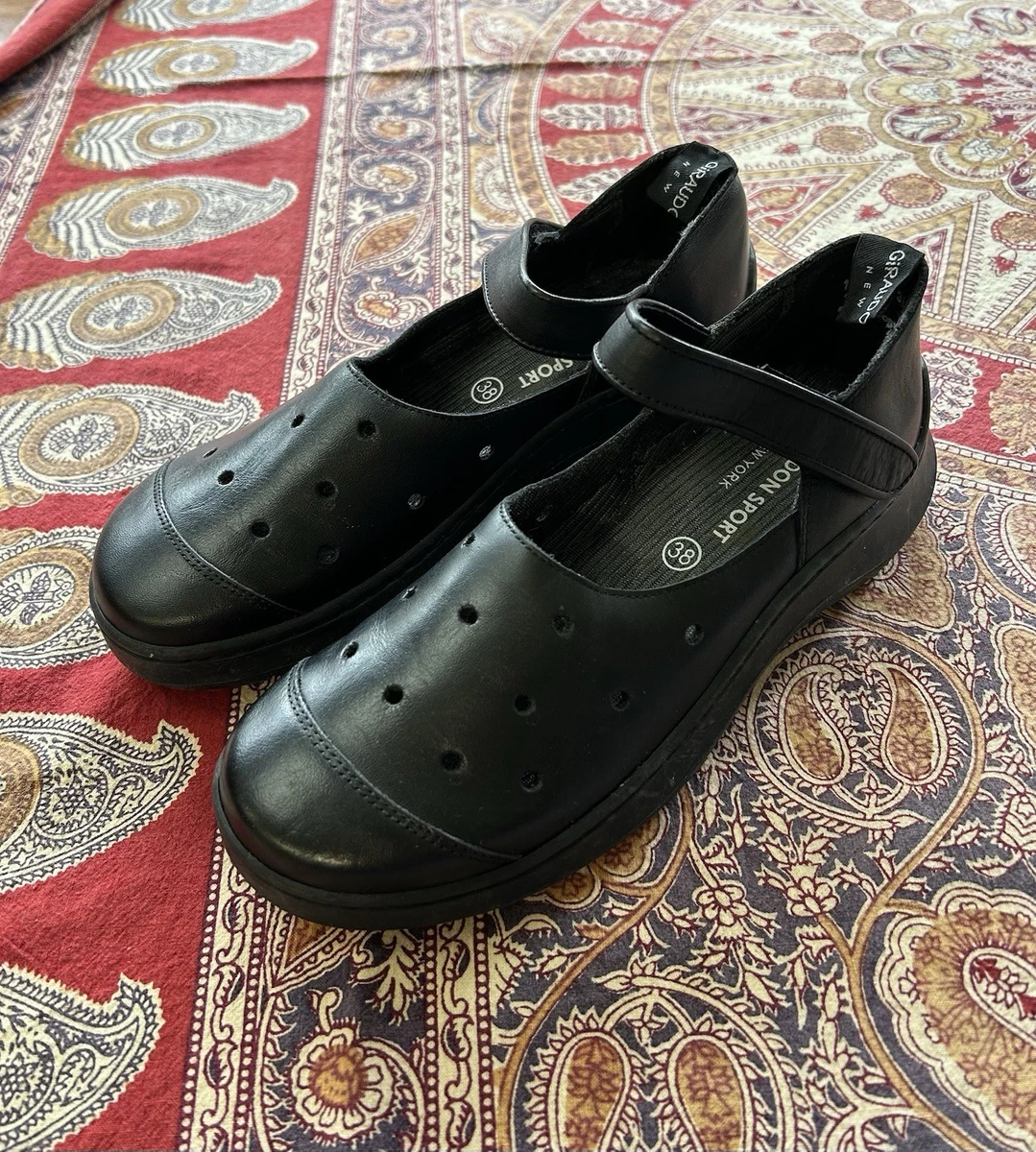 Giraudon Sport New York Black Suede Slip-On Loafers giraudon shoes products for sale | eBay main image 4