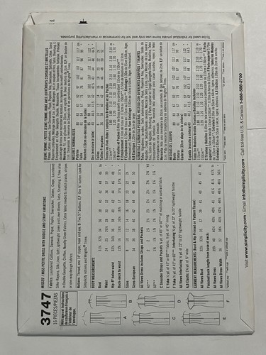 Vogue/McCall's/Simplicity/Butterick/Costume Sewing Patterns - You Select - UNCUT - Picture 25 of 41