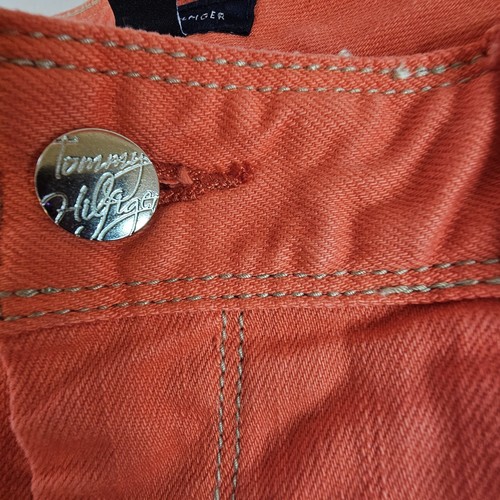 Tommy Hilfiger Women's Set OF 2 Pants Size2 &shirts XS Orange - Picture 6 of 17