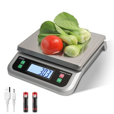 Large Kitchen Scale 40kg Food Scales for Kitchen with Tare and Pcs Funtion 88...