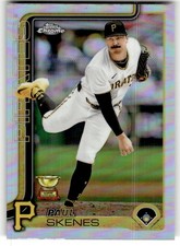 2025 Topps Chrome Paul Skenes Refractors #300