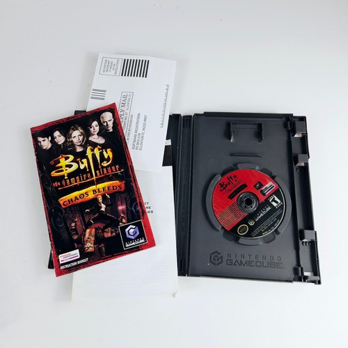 Buffy the Vampire Slayer: Chaos Bleeds (Nintendo GameCube, 2003) CIB Complete - Picture 5 of 10