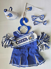 Vintage Y2K Original Build a Bear Workshop 2000's cheerleading outfit fits 18"
