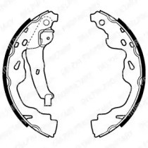 BRAKE SHOE KIT SET REAR LS1961 DELPHI NEW OE REPLACEMENT - Picture 2 of 5