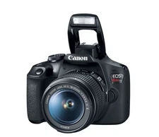 Canon EOD Rebel T7 24.1MP 18-55mm Lens DSLR Camera - Black (2727C002)