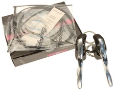 Campagnolo Athena 11 Speed TRIPLE Silver Ergopower Brake Levers Shifters NOS NEW