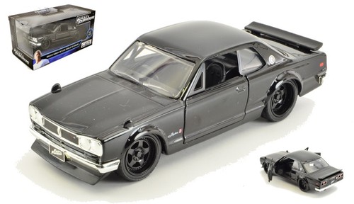 Modelo JADA TOYS Nissan Skyline 2000 GT-R Rápido Y Furioso Negro 1:32 - Imagen 1 de 1