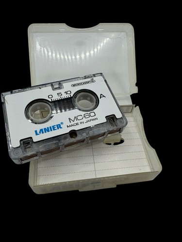 Lanier MC-60 leere Mikrokassette Band x 1 neu in Verpackung
