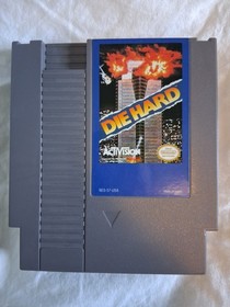 Die Hard (NES, 1992) AUTHENTIC - Tested & Working - w/ Original Manual