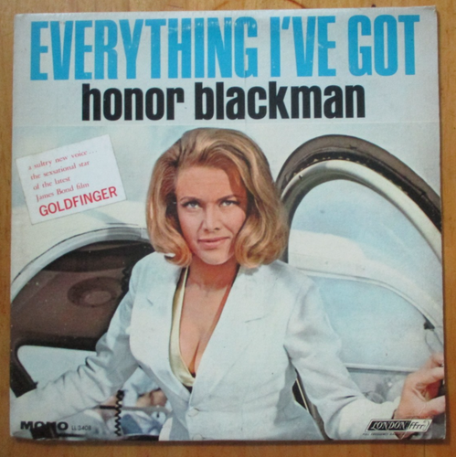 Honor Blackman: Everything I've Got Vinyl LP (play tested)