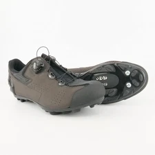 Sidi Gravel Men's US 10.4 EU 45 Gravel Shoes 2 Bolt Clipless Brown BOA MTB