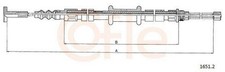 COFLE 1651.2 Handbremsseil Seilzug Feststellbremse für FIAT TIPO (160) Hinten