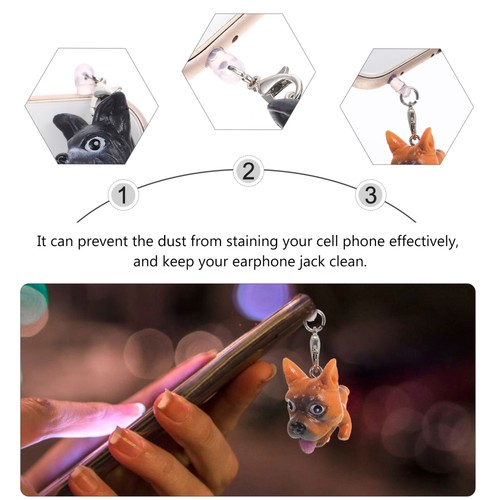 12 Pcs Mobile Phone Headphones Dust Plug Cartoon Jack Plugs Earphone Cover - 第 2/12 張圖片