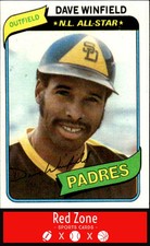1980 Topps - #230 Dave Winfield EX+.