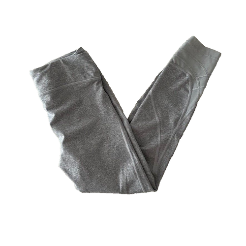 Athleta Girl Major League Mesh Tights Size large (12) color space gray