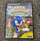 SEGA Sega Superstars Tennis (PS2, 2008) complete w/manual NTSC-U/C