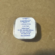 Castech Nd:YVO4 1.2% 8x8x0.2mm Super polished