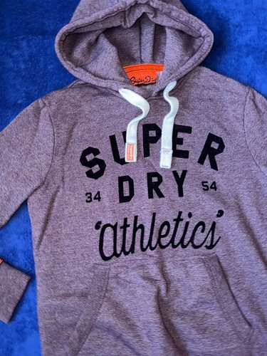 Superdry Vintage Logo Hoodie Sweatshirt Men's Size Small Japanese Pullover NWT - Picture 2 of 6